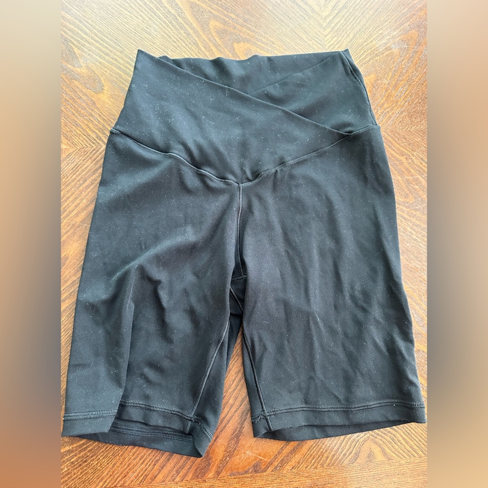 aerie Black Bike Shorts